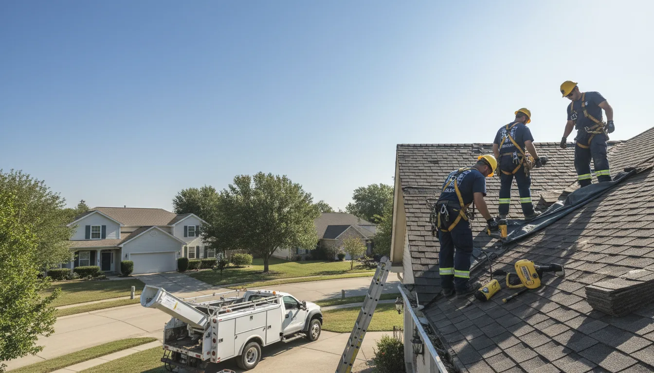 Wind Damage Roof Repair in Wernersville, PA